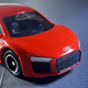 Illustration for article titled A red Audi